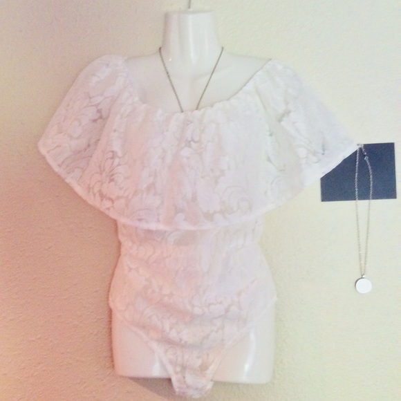 Sexy Off Shoulder Bodysuit Brand New Without Tag for Women - Picture 2 of 8